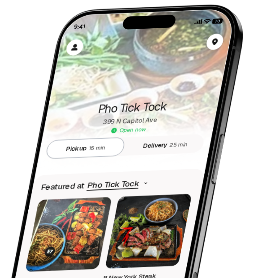 Pho Tick Tock app preview