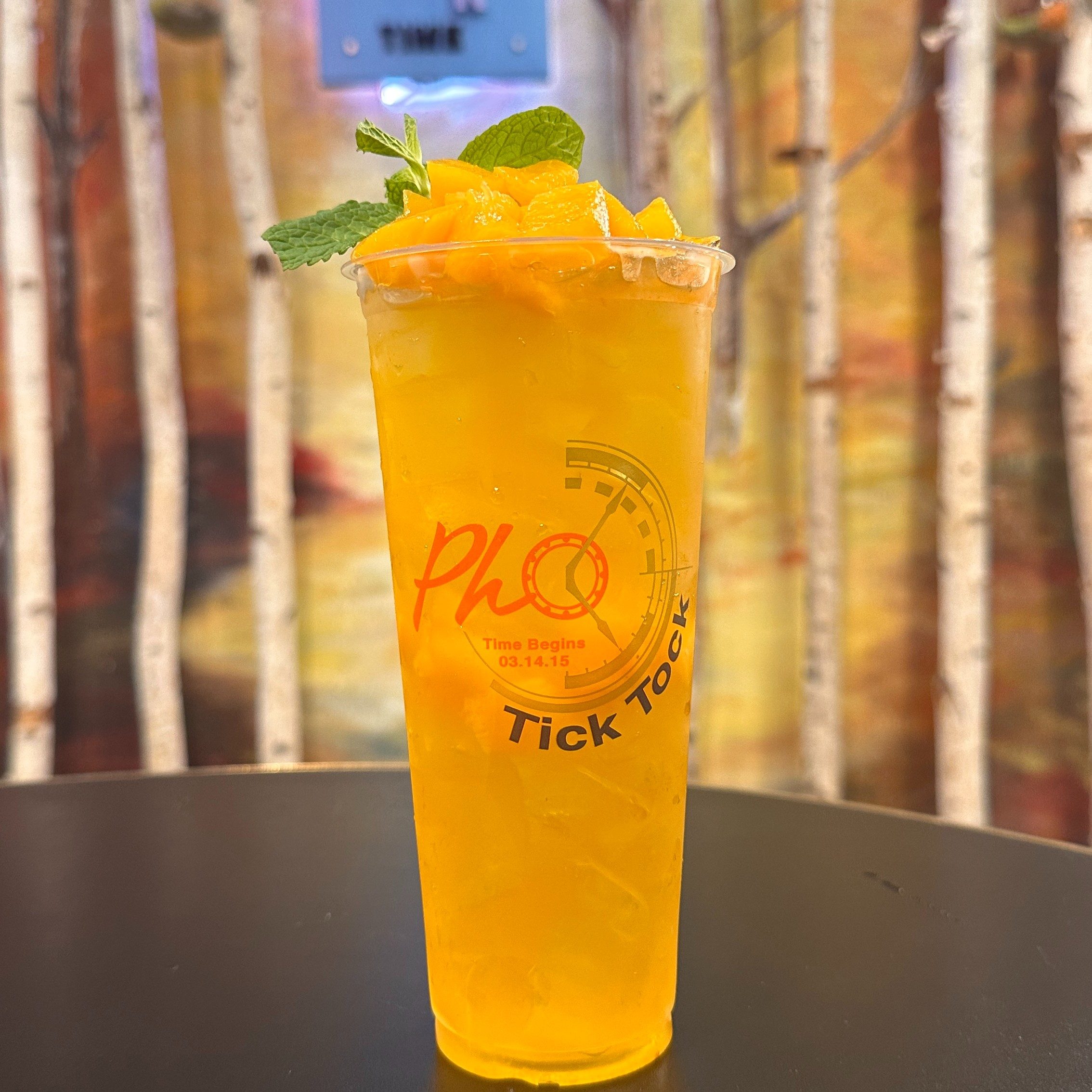 Mango-Passion Fruit Tea.