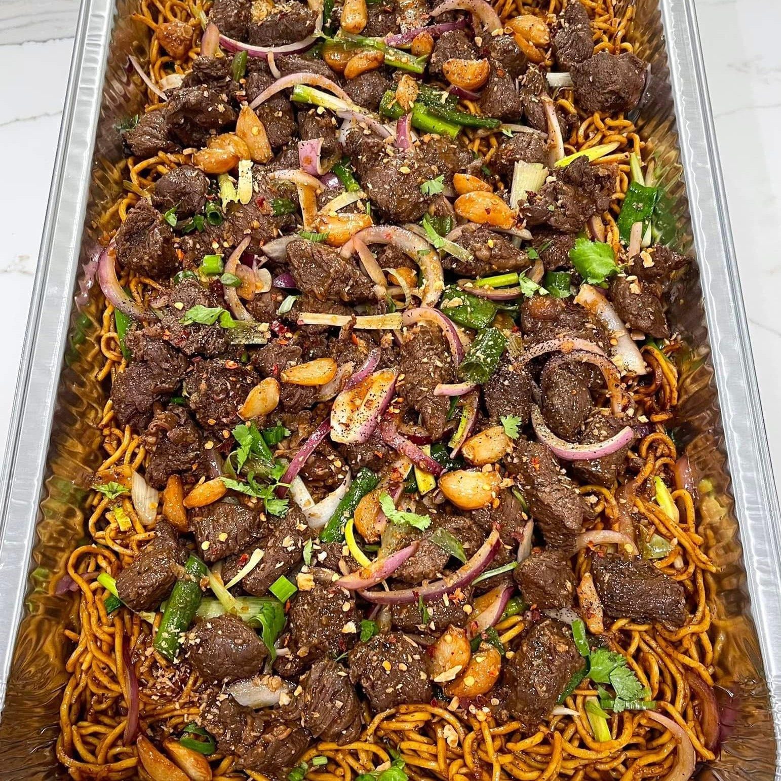 Garlic Noodles.