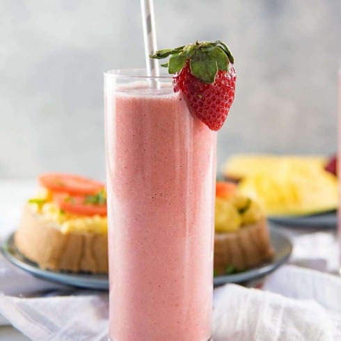 Strawberry Smoothie.