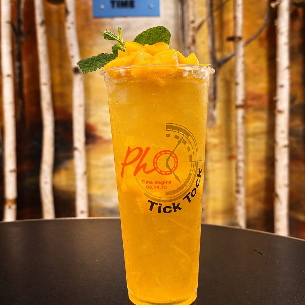 Mango-Passion Fruit Tea.