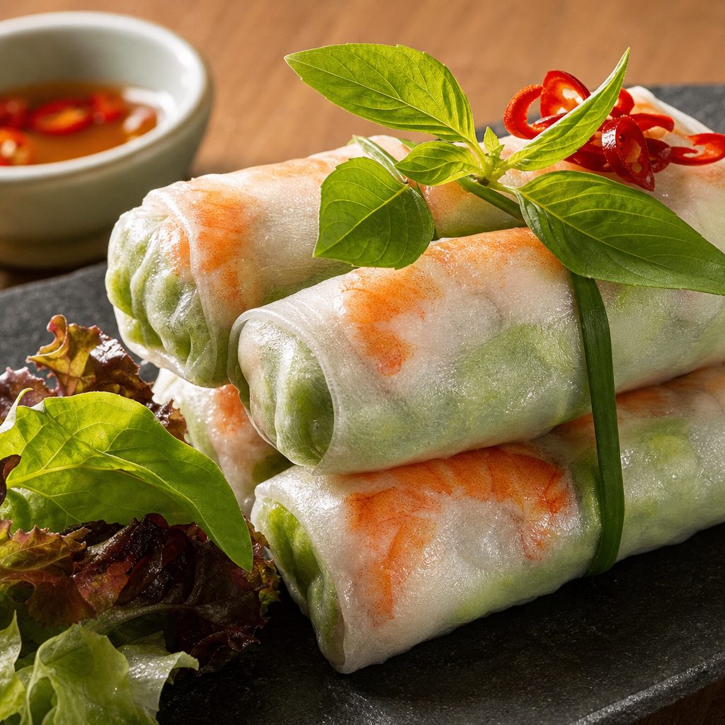 Gỏi Cuốn Tôm.